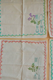 Set of 4 Sample Napkins
