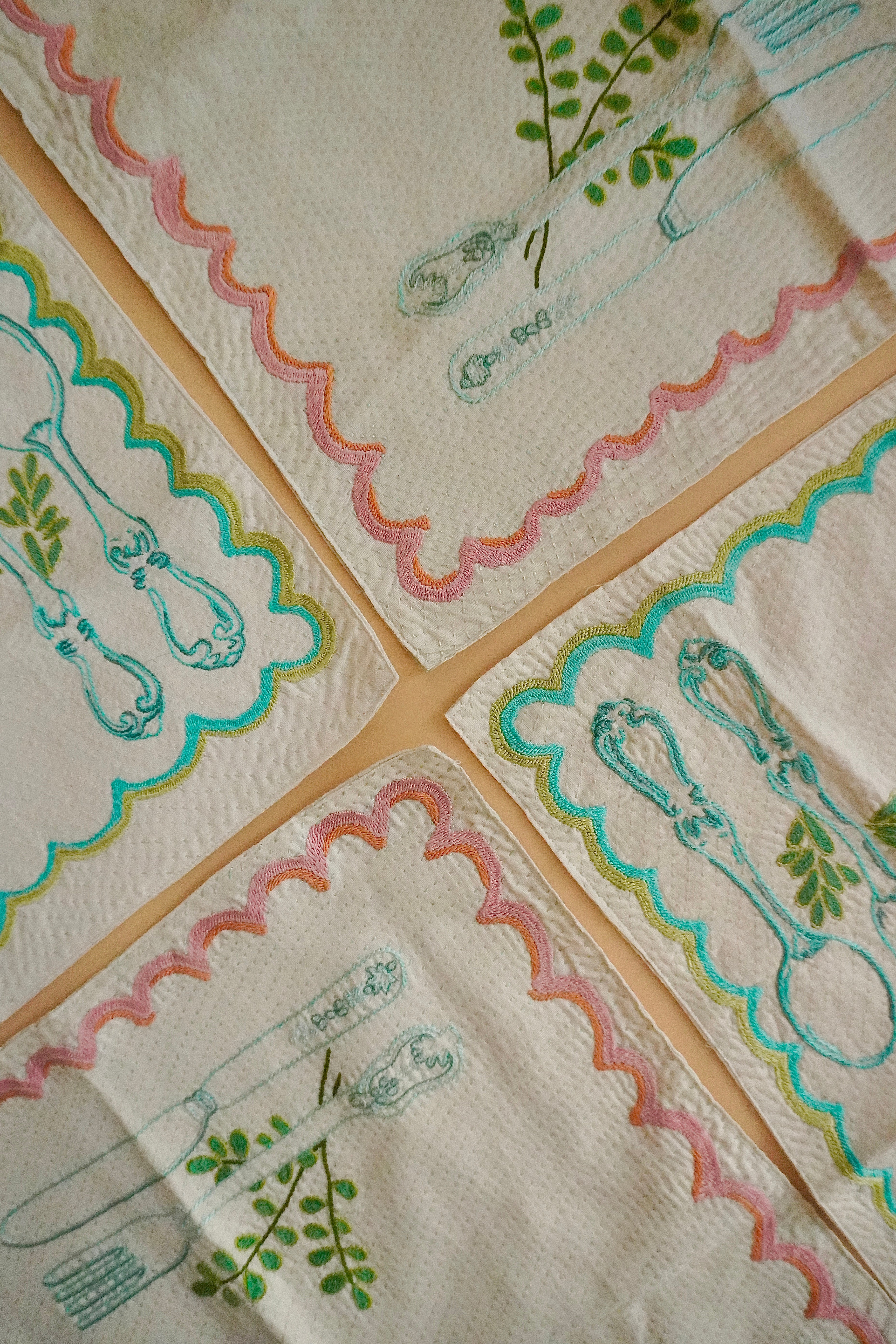Set of 4 Sample Napkins