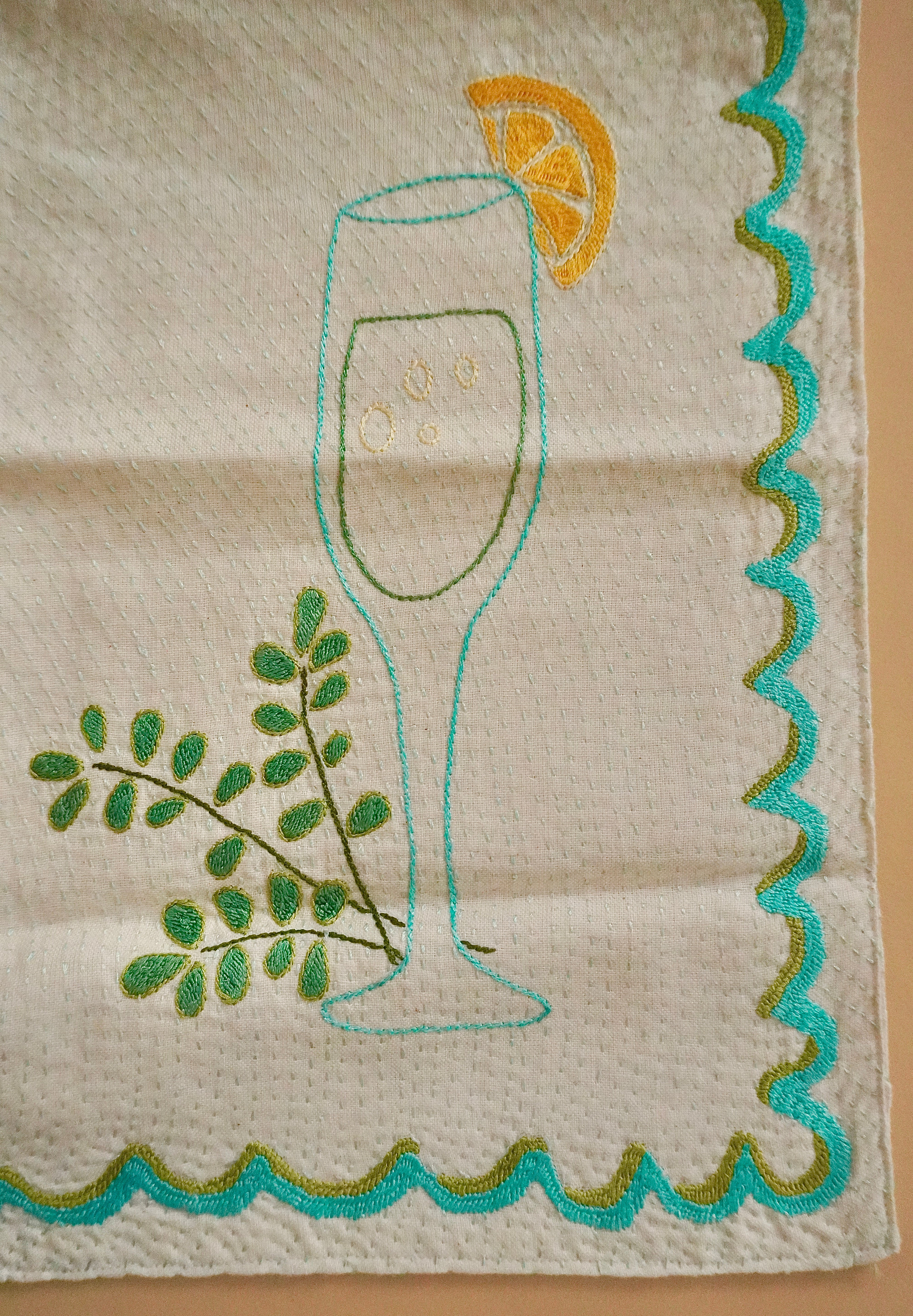 Set of 3 sample napkins