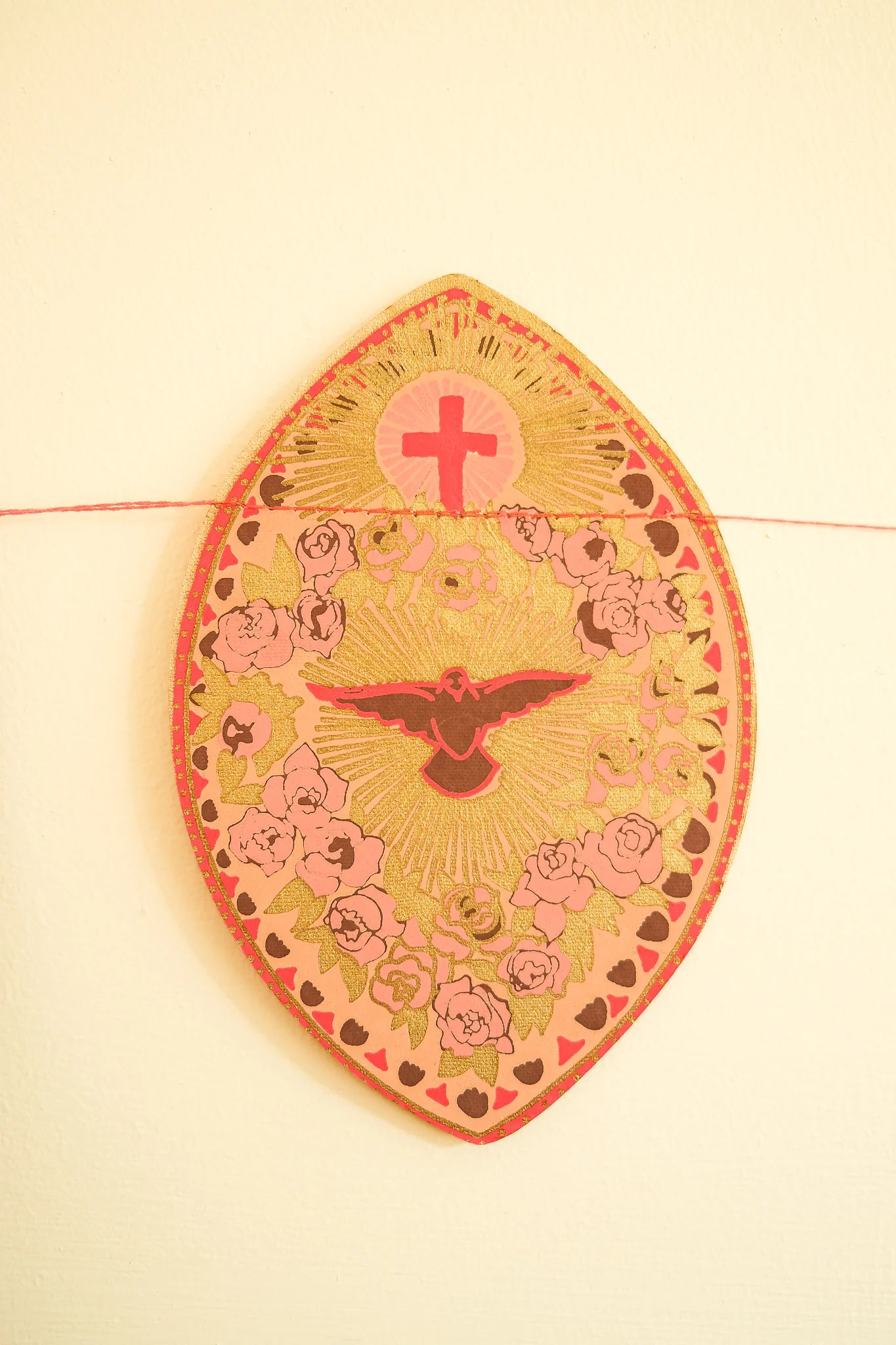 Hearts Sewn Garland