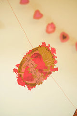 Hearts Sewn Garland