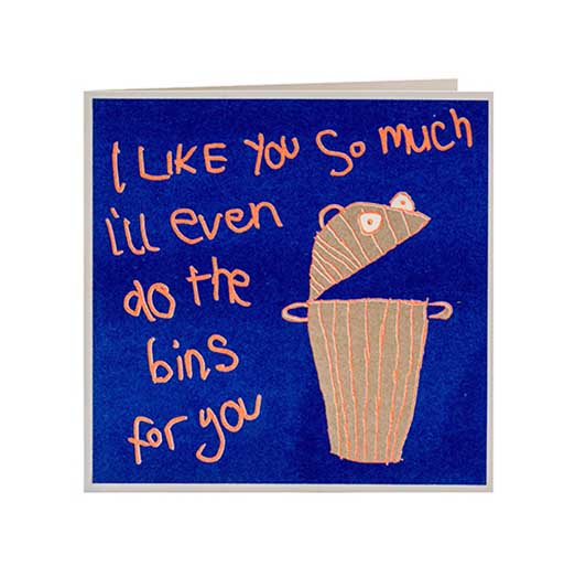 I Like You So Much Card