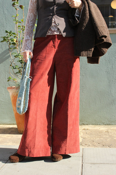 Palma Velcos Trousers Rust