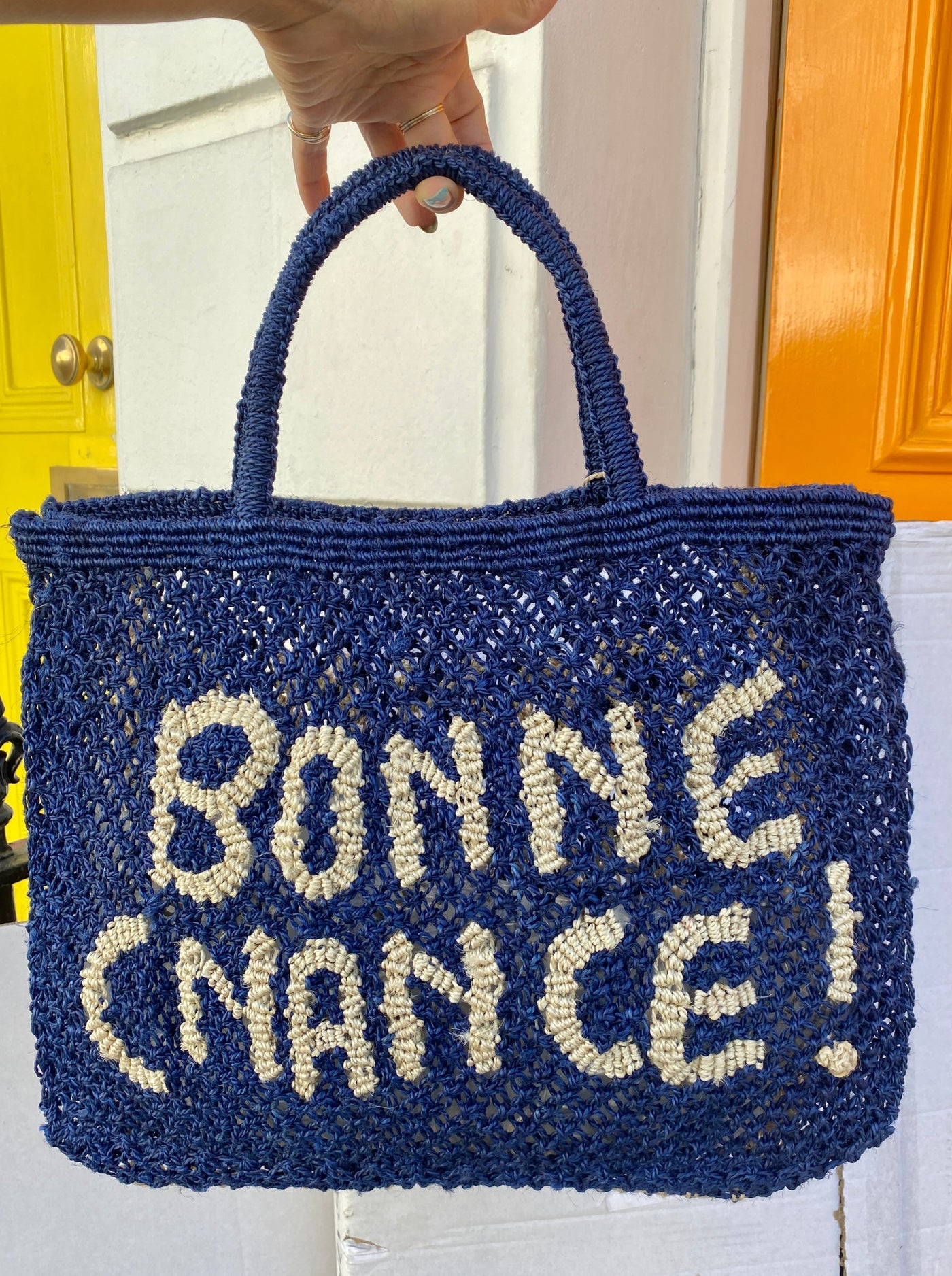 Bonne Chance - Navy with natural