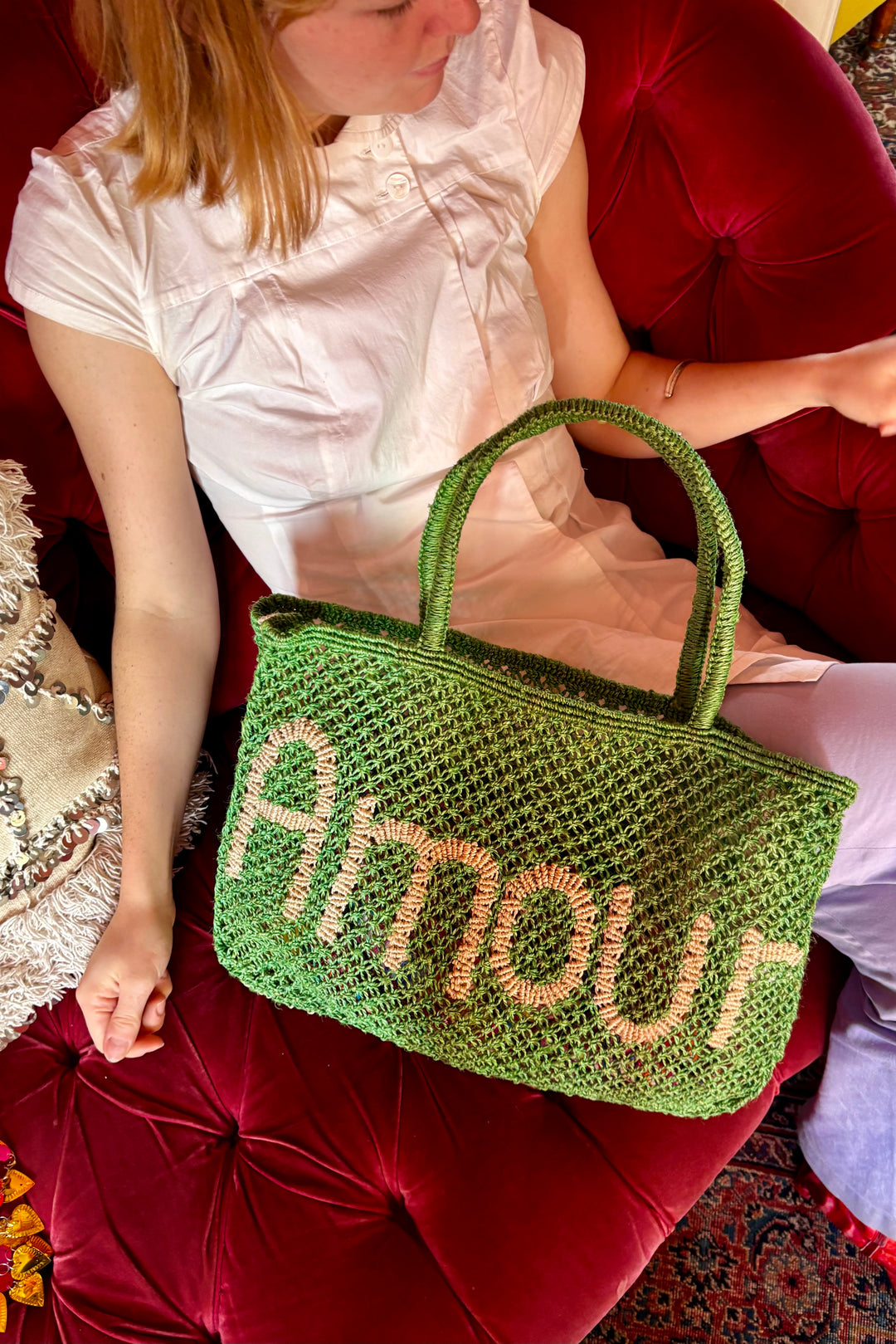 the jacksons ジャクソンズトートバック　（Amour）かごバッグ Amour – The Jacksons