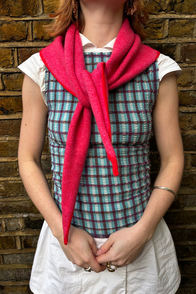 Pink Triangle Headscarf