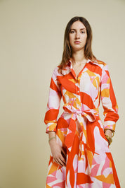 Red Doves Davida Dress