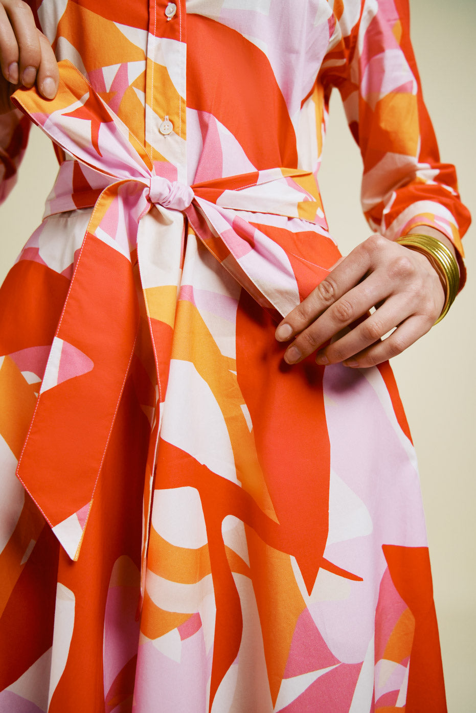 Red Doves Davida Dress