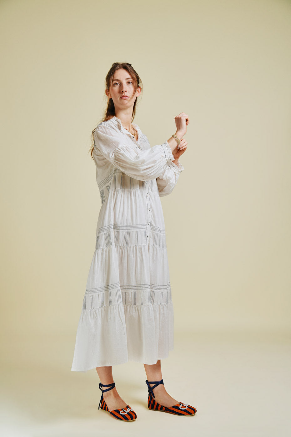 White Stephanie Dress