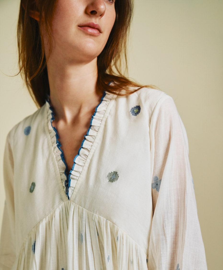 Bird Song Frill Dress