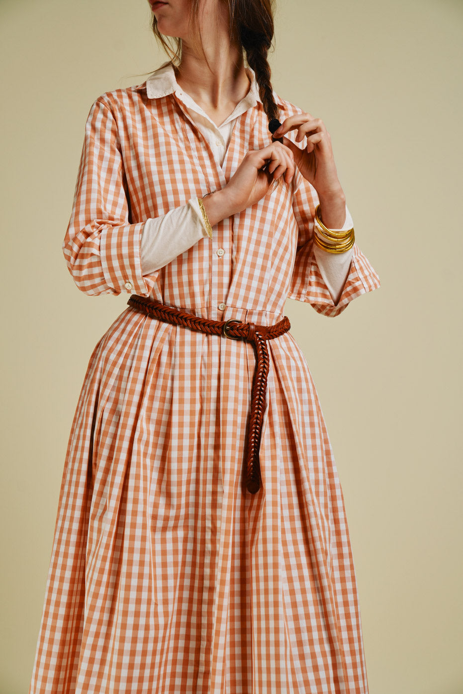 Gingham Julene Dress