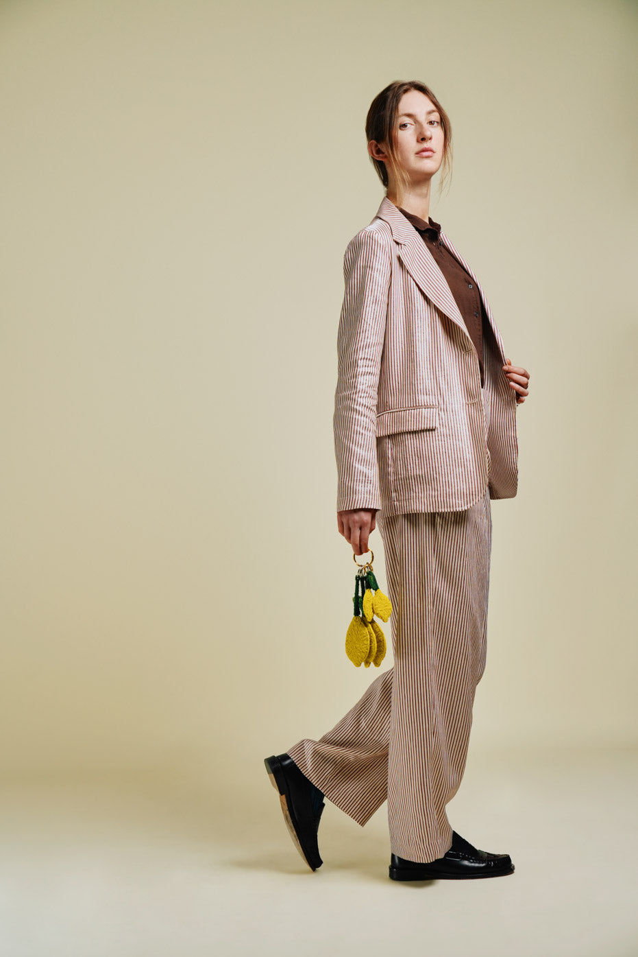 Pinstripe Twenties Trousers
