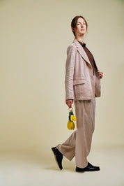 Pinstripe Twenties Trousers