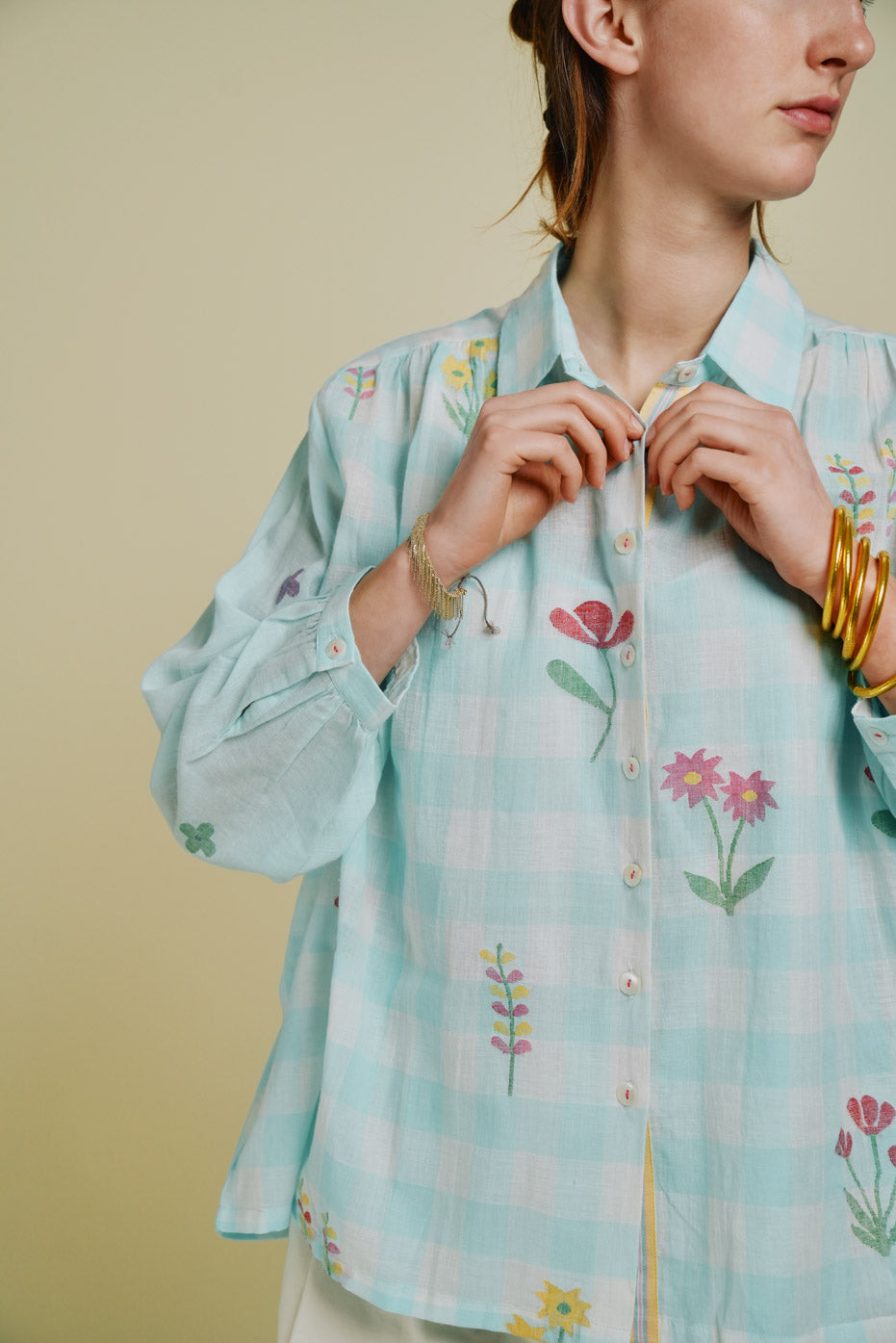 Checkered Sky Shirt
