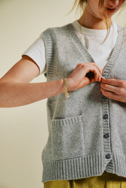 Pocket Cashmere Cardigan