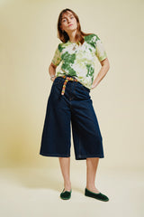 Denim Knee Shorts