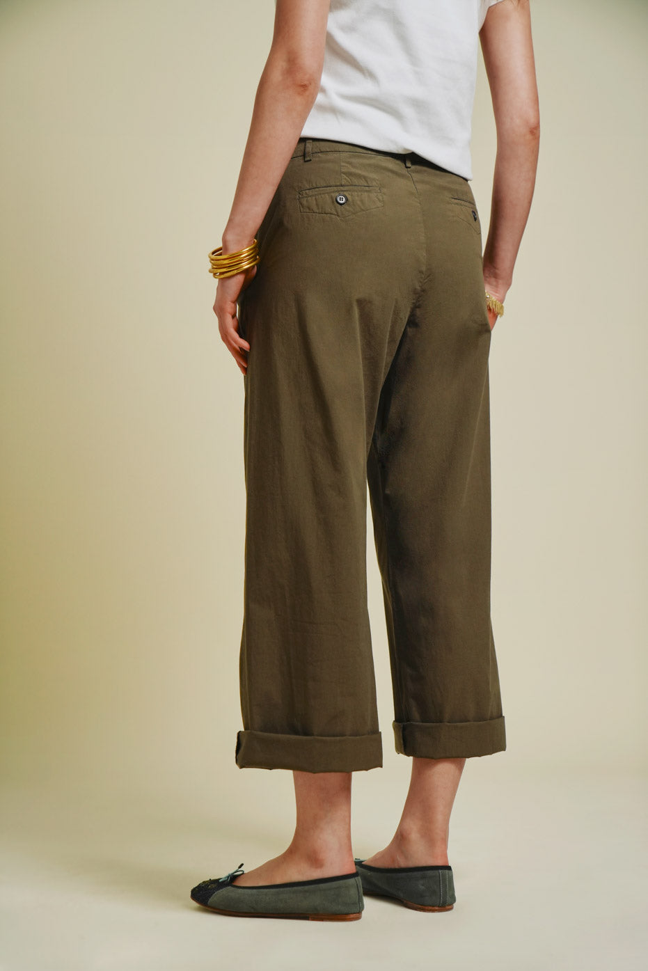 Periple Olive Trousers