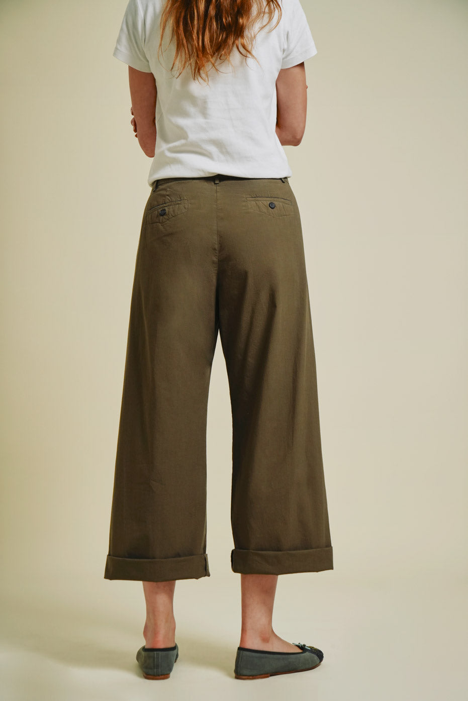 Periple Olive Trousers