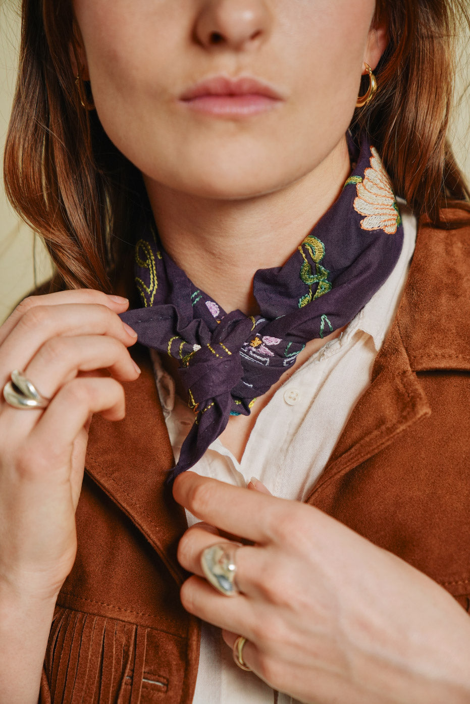Forget Me Not Bandana