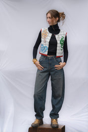 Roll The Dice Beaded Vest