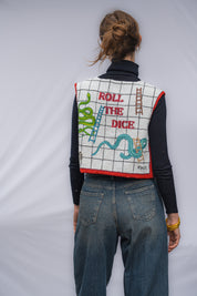 Roll The Dice Beaded Vest