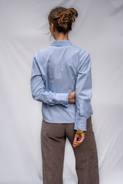 Ruffle Stripe Shirt