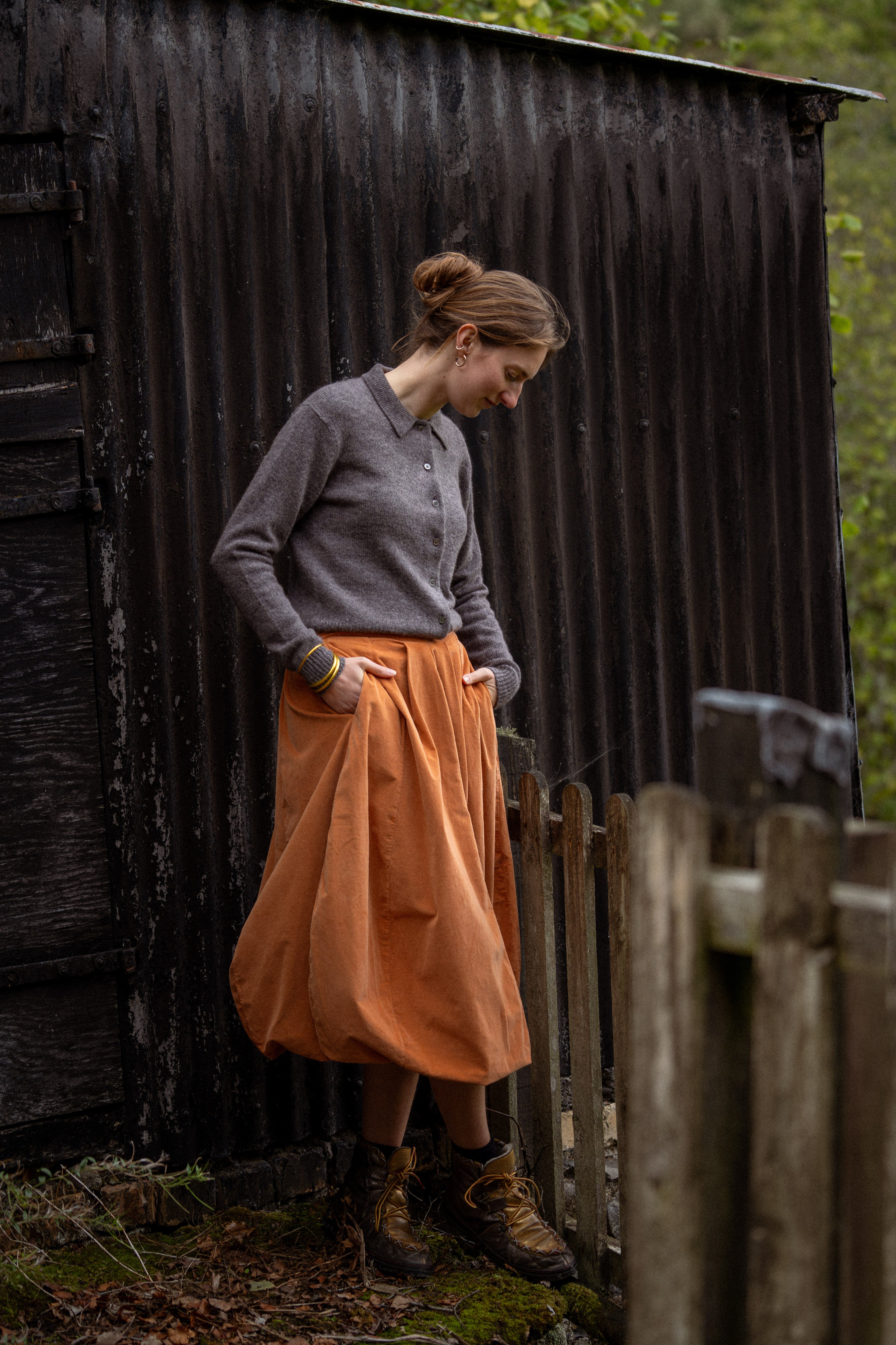 Geranio Microvel Skirt