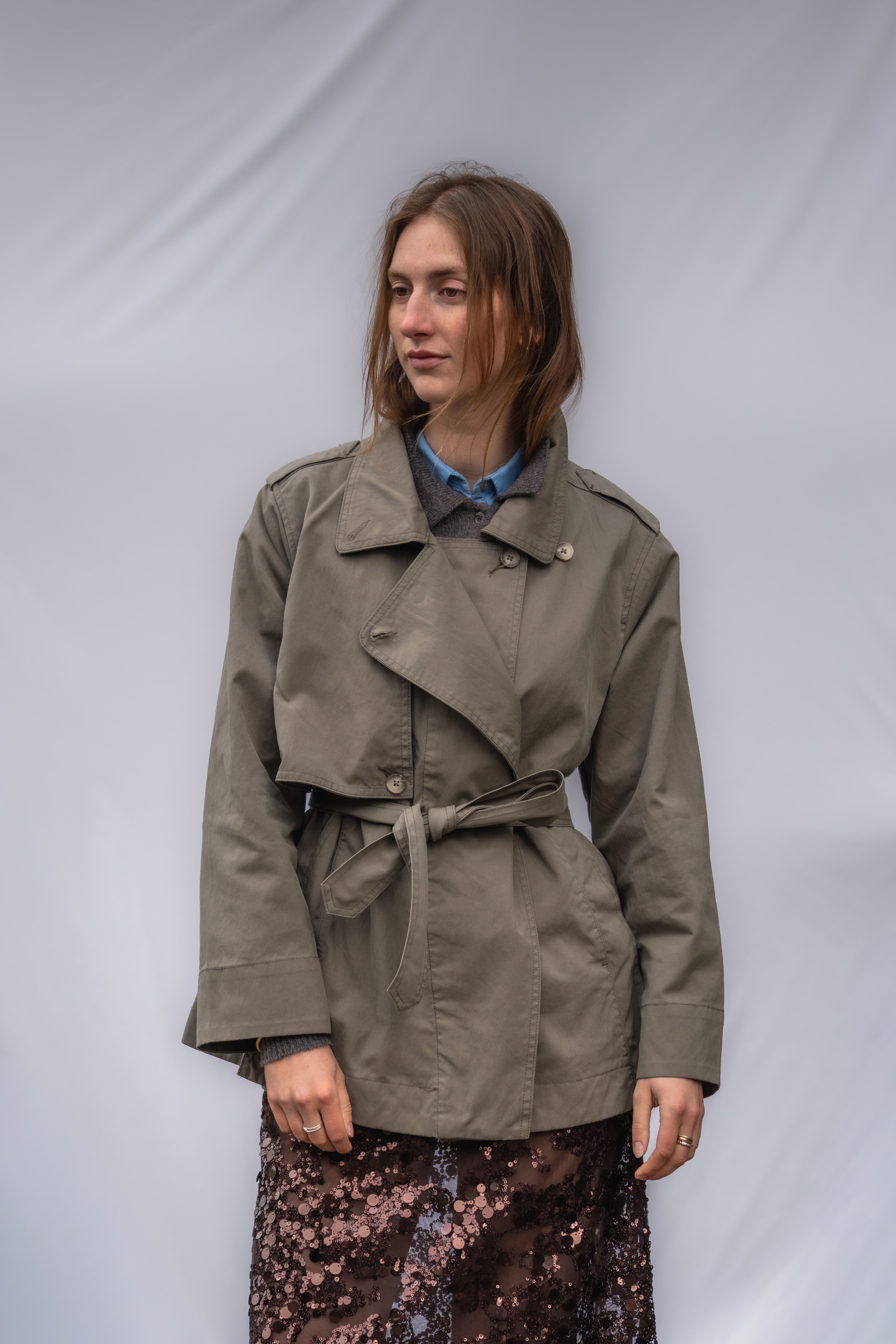 Nadira Utility Trench Coat