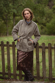 Nadira Utility Trench Coat