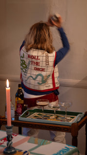Roll The Dice Beaded Vest