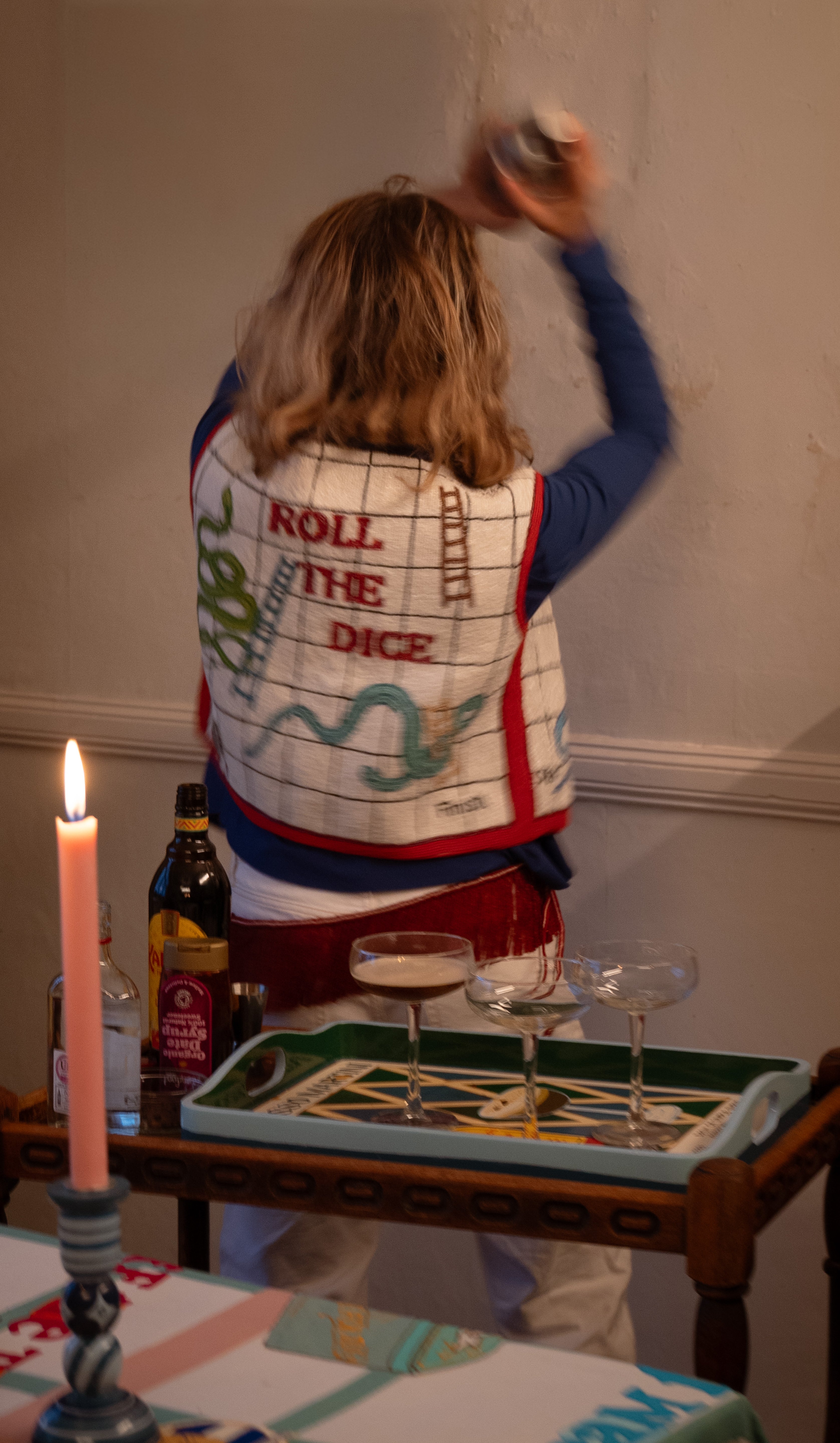 Roll The Dice Beaded Vest