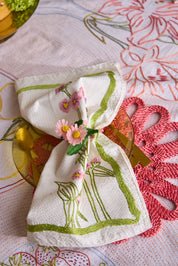 Set of 4 Daisy Napkin Rings