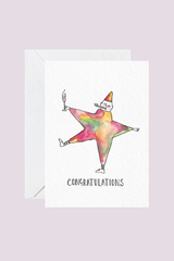 Congratulations Star Card