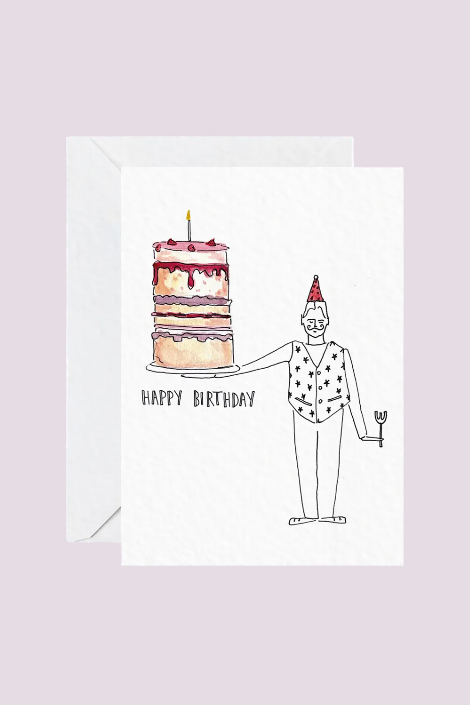 Happy Birthday Wizard Card