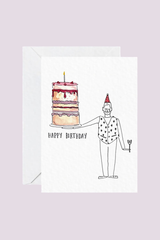 Happy Birthday Wizard Card