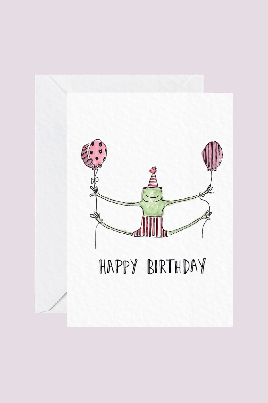 Birthday Frog Card