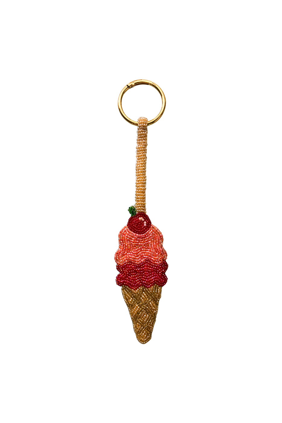 Ice Cream Charm Keyring