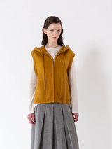 Mustard Zip-Up Vest