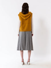 Mustard Zip-Up Vest