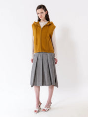 Mustard Zip-Up Vest