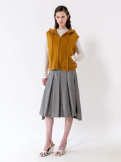 Mustard Zip-Up Vest