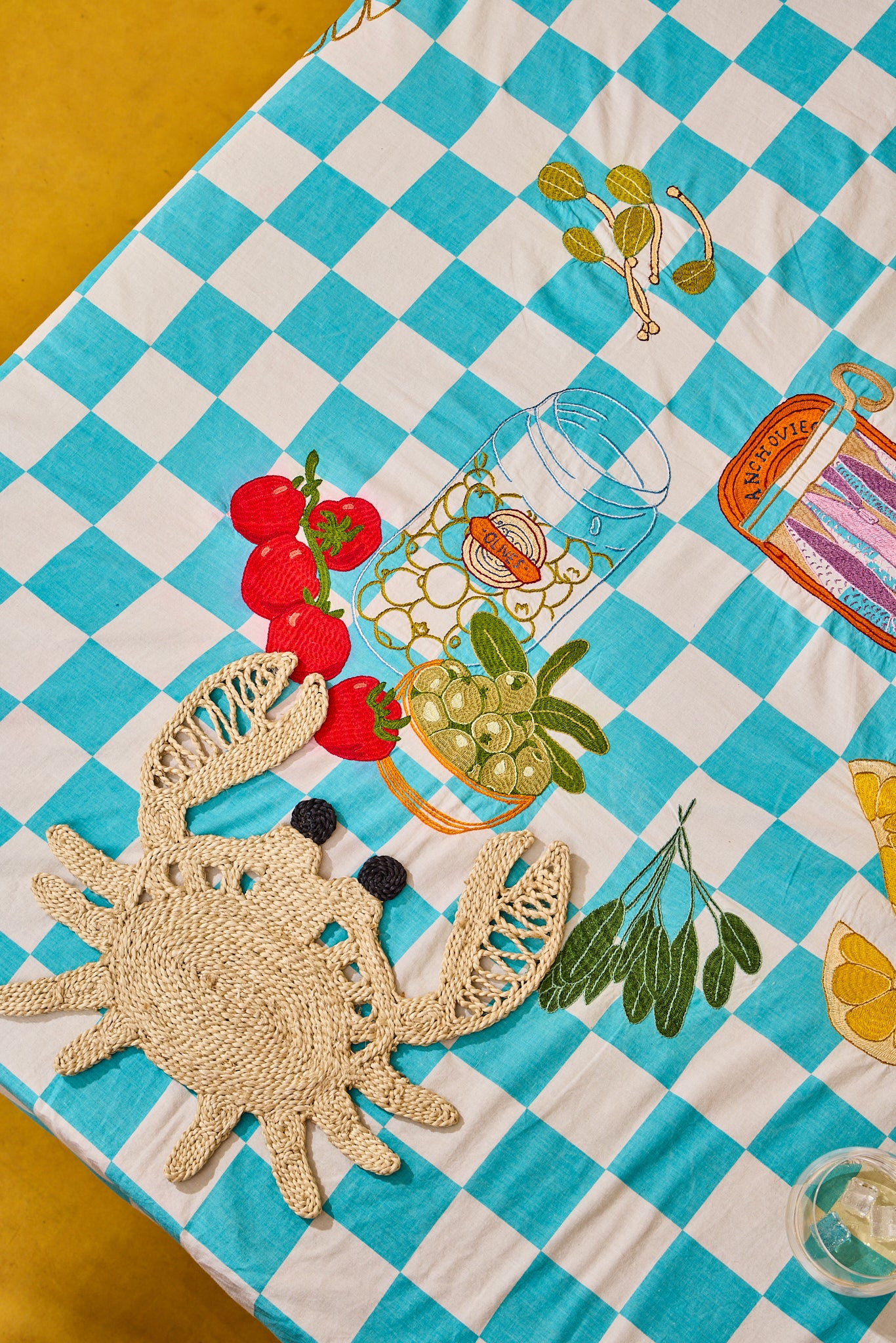 Rectangle Mediterranean Tablecloth