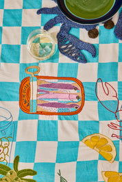 Rectangle Mediterranean Tablecloth