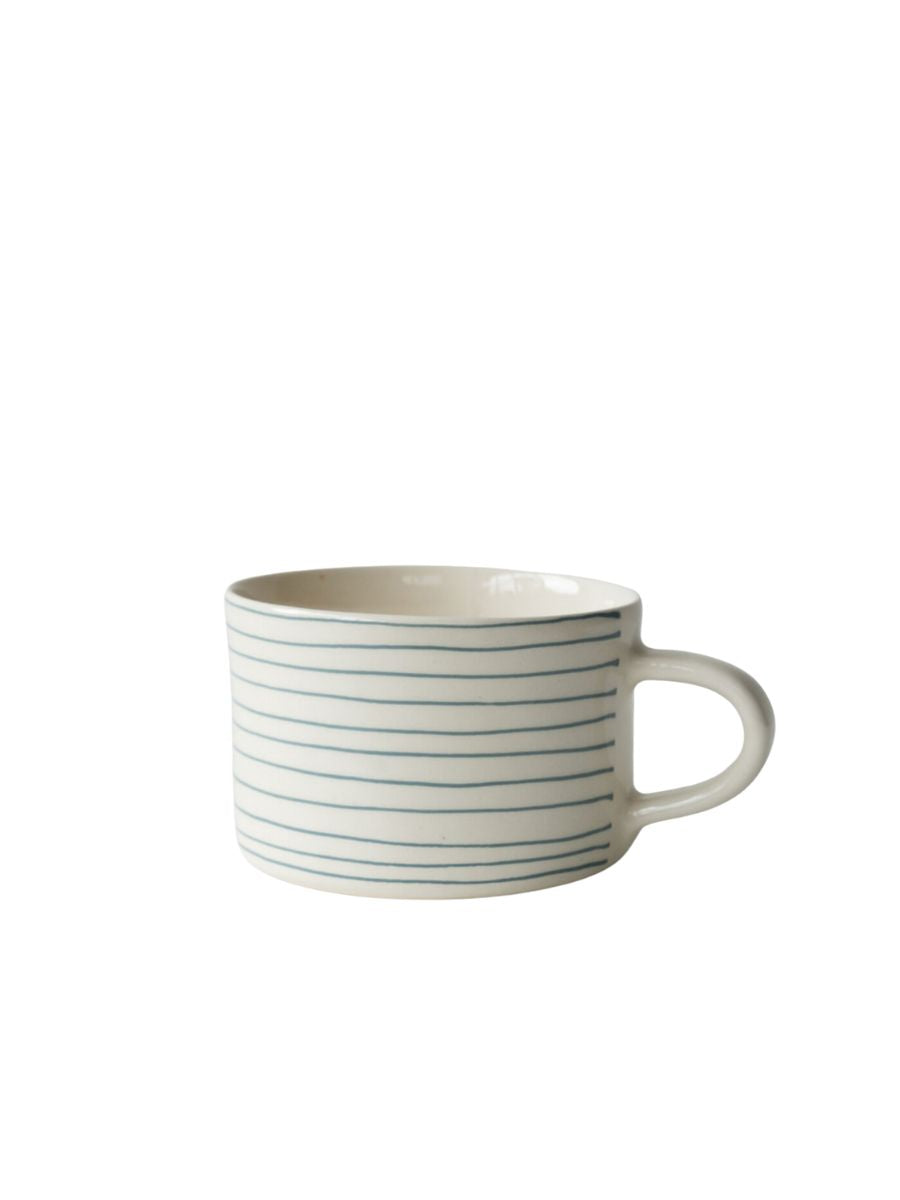 Musango Mug in Striped Grey