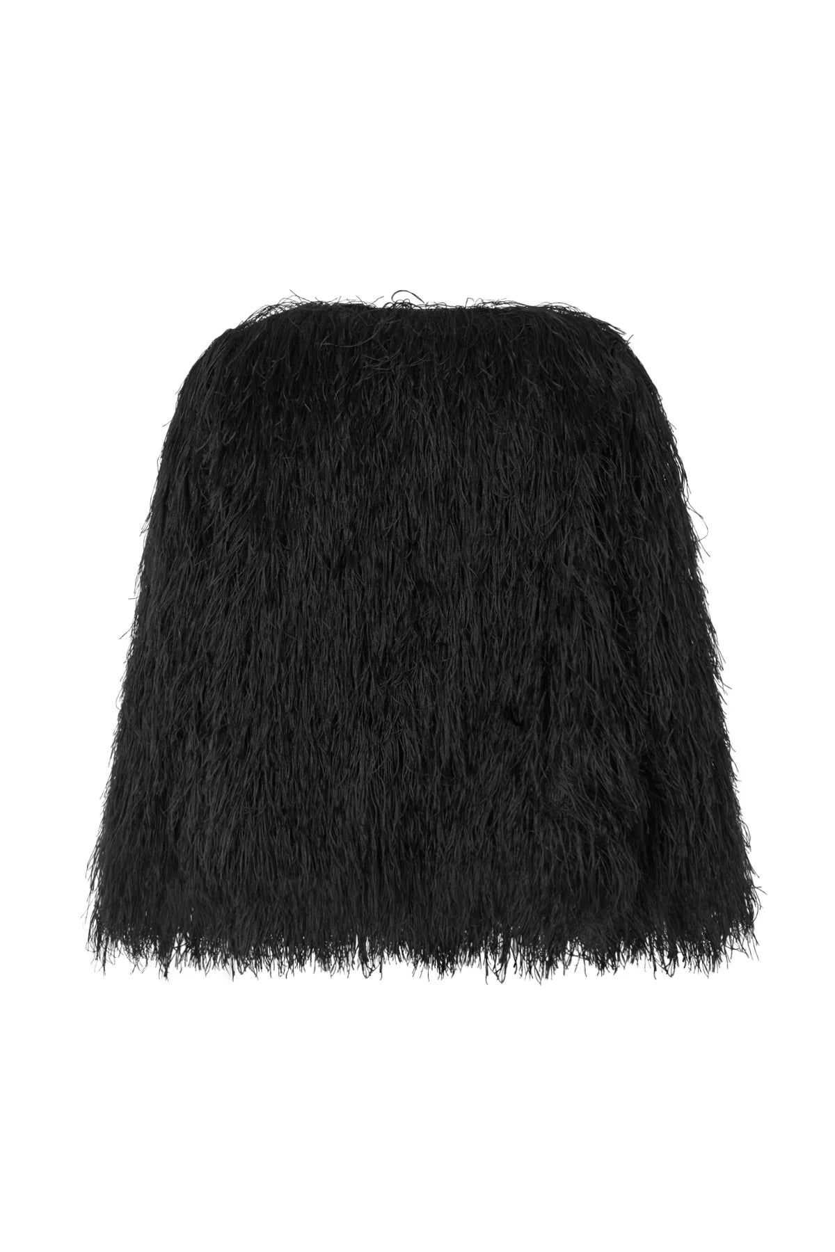 Safi Black Plume Blouse