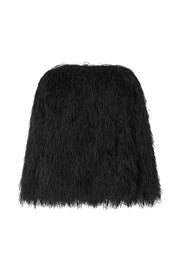 Safi Black Plume Blouse