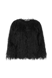 Safi Black Plume Blouse