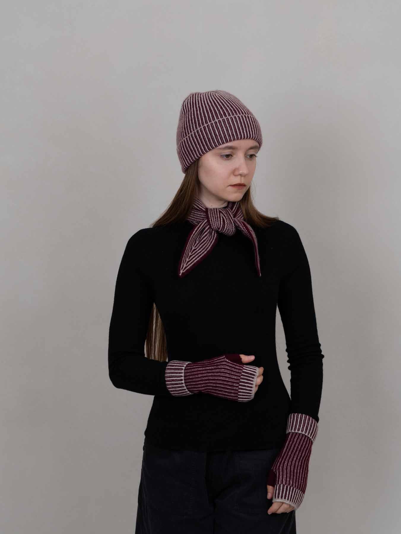 Wine Sailor Tie Scarf