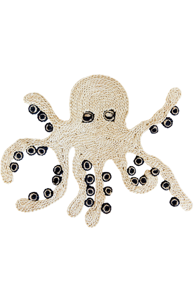 Octopus Placemat - Natural