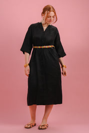 Leaalf Long Black Dress